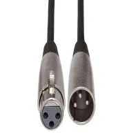 Hosa Technology 3-Pin XLR Male to XLR Female Balanced Interconnect Cable 3ft 2