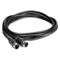 Hosa Technology MIDI to MIDI (STD) Cable (1FT, Black) 1