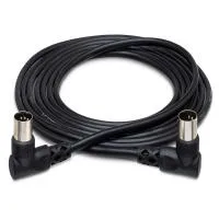 Hosa Technology MIDI Angled to MIDI Angled Cable (3FT) 0