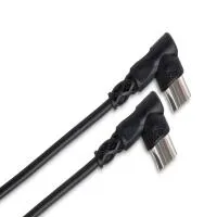 Hosa Technology MIDI Angled to MIDI Angled Cable (3FT) 1
