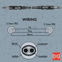 Hosa Technology Stereo Mini Male to Stereo Mini Male Cable (15FT) 4
