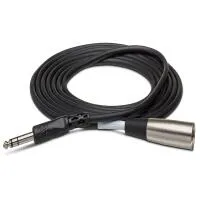 Hosa Technology Stereo 1/4in Male to 3-Pin XLR Male Interconnect Cable - 20 0