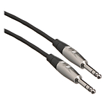 Hosa Technology Balanced 1/4in TRS Male to 1/4in TRS Male Audio Cable (20FT)