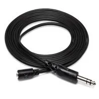 Hosa Technology Stereo Mini Female to Stereo 1/4 Male 10FT Extension 0