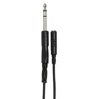 Hosa Technology Stereo Mini Female to Stereo 1/4 Male 10FT Extension 2