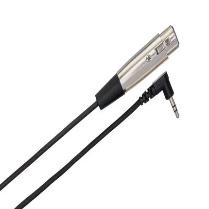 Hosa Technology Stereo Mini Angled Male to XLR Female Cable - 2FT