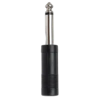 Hosa Technology Monaural 1/4in Male Phone to 1/4in Stereo Female Adapter 0