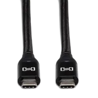 Hosa Technology Type-C to Type-C Male USB Cable (6ft) 2