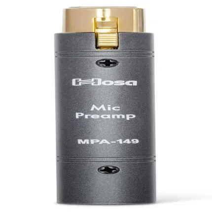 Hosa Technology MPA-149 In-Line Active Microphone Preamp