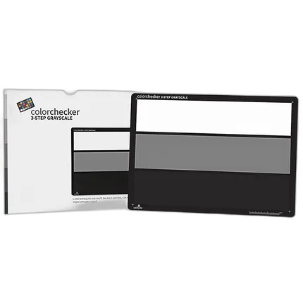 Calibrite ColorChecker 3-Step Grayscale