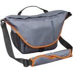 Cullmann Shoulder Bag Madrid Sports Maxima 125 Gray w/Orange Trim