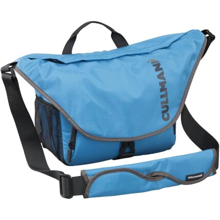 Cullmann Shoulder Bag Madrid Sports Maxima 125 Cyan Blue w/Gray Trim ...