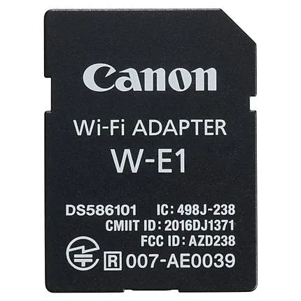 Canon W-E1 Wi-Fi Adapter
