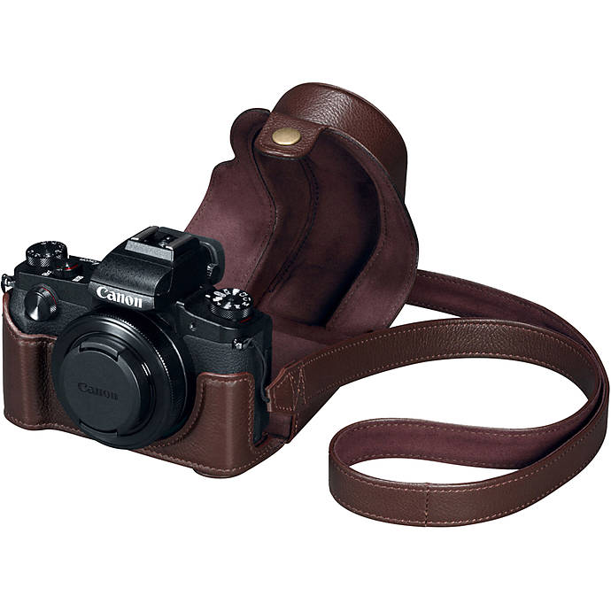 kop rustig aan Verzwakken Canon PowerShot G1 X Mark III Digital Camera with PSC-6300 Leather Case |  Point and Shoot Cameras | Canon at Unique Photo