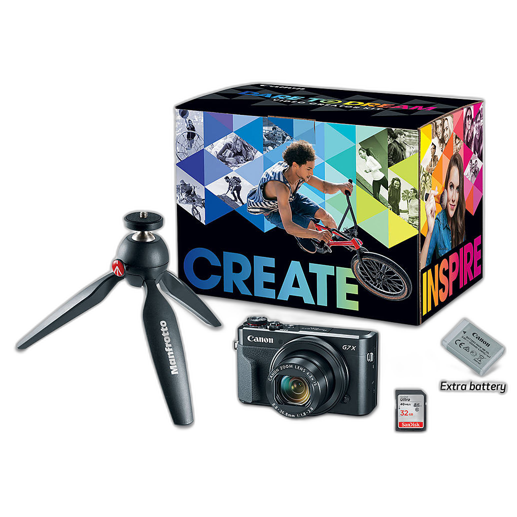 Canon PowerShot G7 X Mark II Video Creator Kit