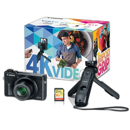 Canon PowerShot G7 X Mark III Digital Camera Video Creator Kit