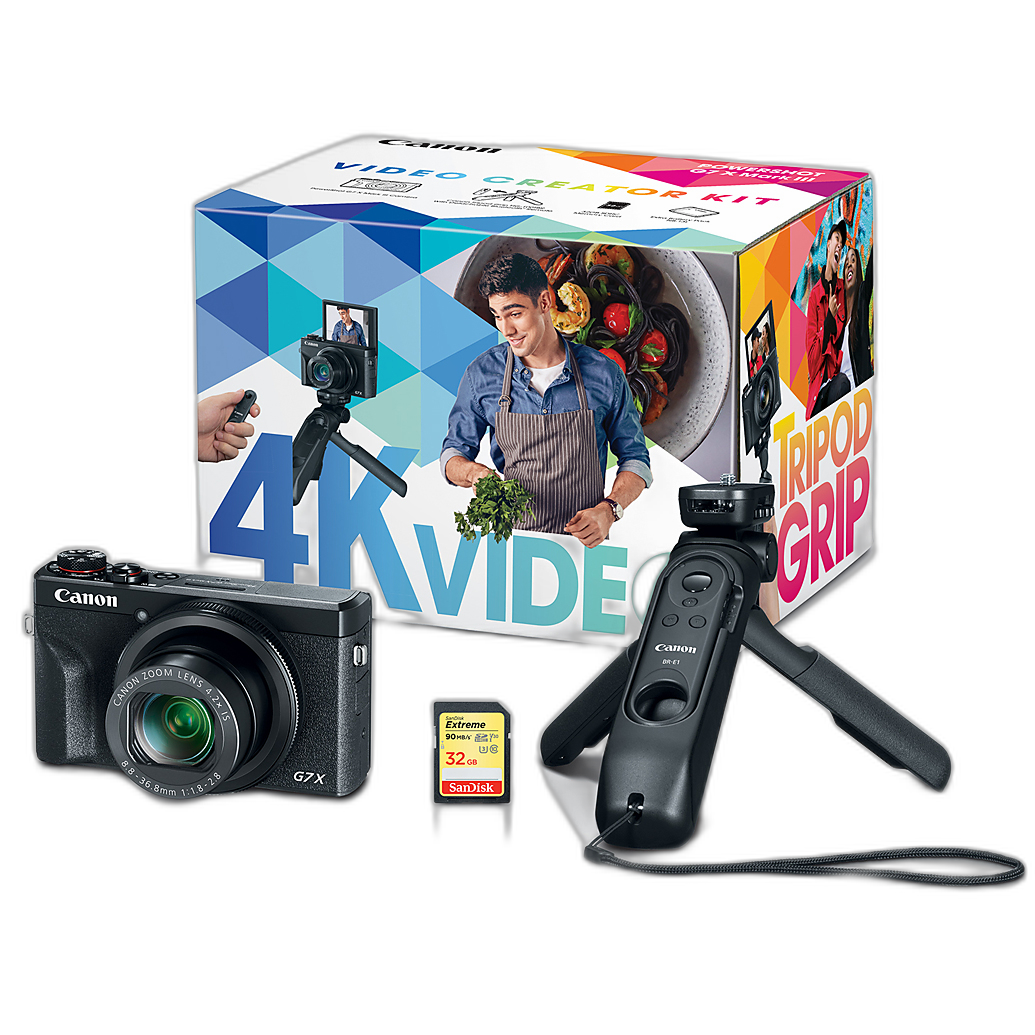 Canon PowerShot G7 X Mark III Digital Camera Video Creator Kit