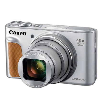 Canon PowerShot SX740 HS Digital Camera - Silver