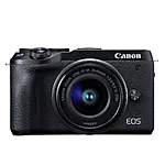 Canon EOS M6 Mark II Mirrorless Camera with 15-45mm Lens  and  Viewfinder Kit (B 2