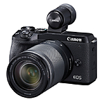 Canon EOS M6 Mark II Mirrorless Camera with 18-150mm Lens  and  Viewfinder Kit (