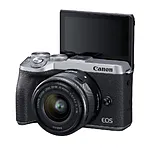 Canon EOS M6 Mark II Mirrorless Camera with 15-45mm Lens  and  Viewfinder Kit (S 6