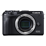 Canon EOS M6 Mark II Mirrorless Camera (Black, Body Only)