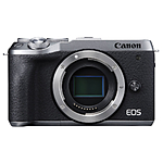 Canon EOS M6 Mark II Mirrorless Camera (Silver, Body Only)