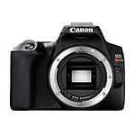 Canon EOS Rebel SL3 DSLR Camera (Black, Body Only)