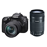 Canon EOS 90D DSLR Camera with 18-135mm  and  55-250mm Lenses
