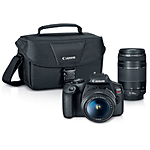 Canon EOS REBEL T7 EF18-55mm + EF 75-300mm Double Zoom KIT