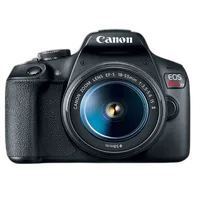 Canon EOS REBEL T7 EF18-55mm + EF 75-300mm Double Zoom KIT 4