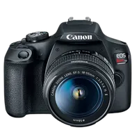 Canon EOS REBEL T7 EF18-55mm + EF 75-300mm Double Zoom KIT 5