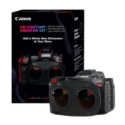 Canon EOS R5 C VR Content Creator Kit - (R5C 3D Camera)