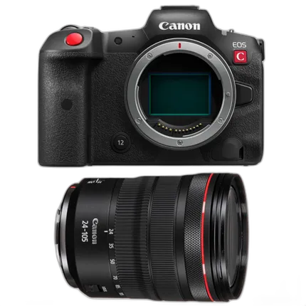 Canon EOS R5 C Mirrorless Cinema Camera with 24-105mm f/4L Lens