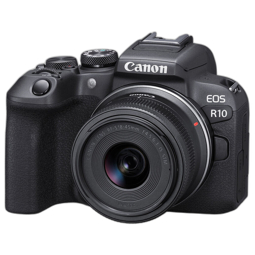 Canon EOS R10 Mirrorless Camera with 18-45mm Lens