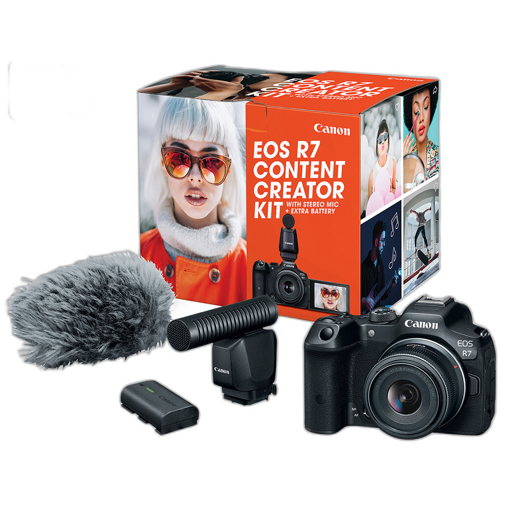 Canon EOS R7 mirrorless camera