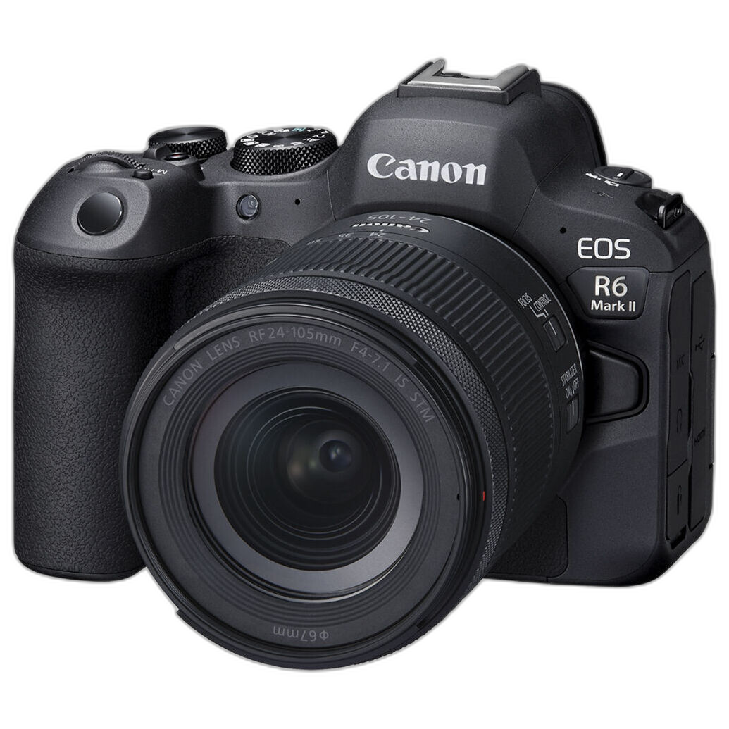Canon EOS R6 Mark II with 24-105mm f4-7.1 lens