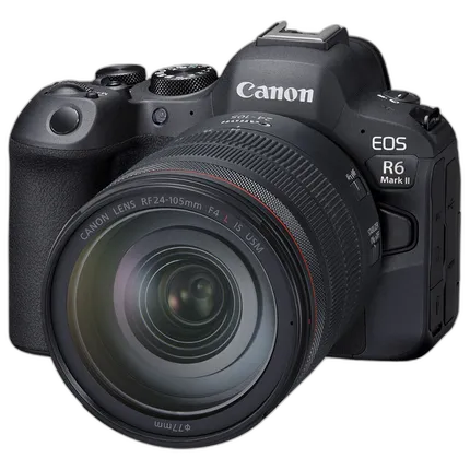 Canon EOS R6 Mark II Mirrorless Camera with 24-105mm f/4 Lens