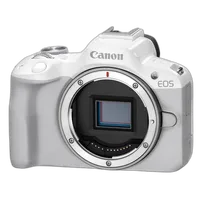 Canon EOS R50 Mirrorless Camera (White, Body Only) 0
