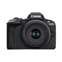 Canon EOS R50 Mirrorless Camera (Black) with RF-S18-45mm f/4.5-6.3 IS STM Ki 1