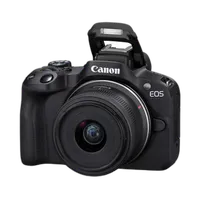 Canon EOS R50 Mirrorless Camera (Black) with RF-S18-45mm f/4.5-6.3 IS STM Ki 2