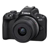 Canon EOS R50 Mirrorless Camera (Black) with RF-S 18-45mm  and  55-210mm Lenses 6