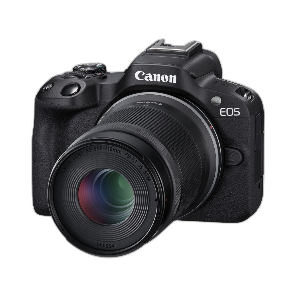 Canon EOS R50 kit with RF-S 18-45mm and 55-210mm