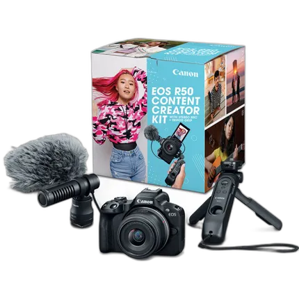 Canon EOS R50 Content Creator Kit