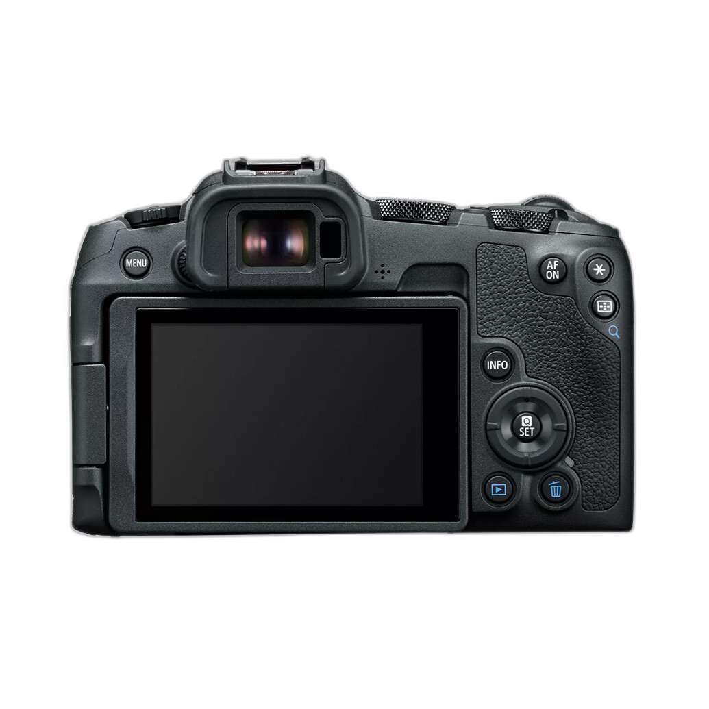 Canon EOS R8 Content Creator Kit rear angle