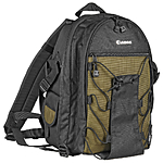 Canon 200 EG Deluxe Backpack (Black with Olive Trim)