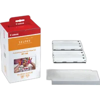 Canon SELPHY CP1500 Compact Photo Printer (Black) with RP-108 Ink/Paper Set 8