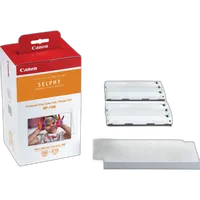 Canon SELPHY CP1500 Compact Photo Printer (White) with RP-108 Ink/Paper Set 8