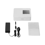 Canon SELPHY CP1500 Compact Photo Printer (White) with KP-108 Ink/Paper Set 7