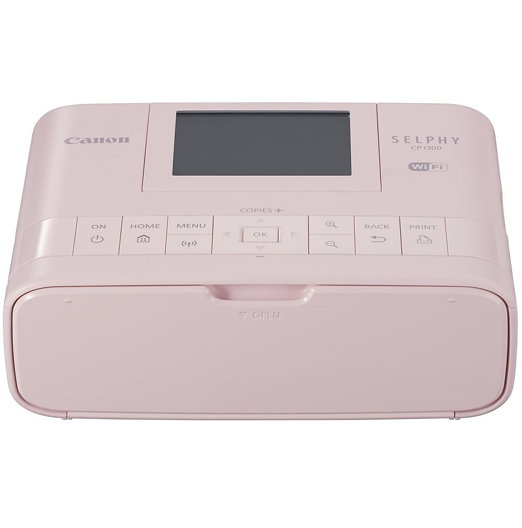 Canon SELPHY CP1300 Compact Photo Printer (Pink)
